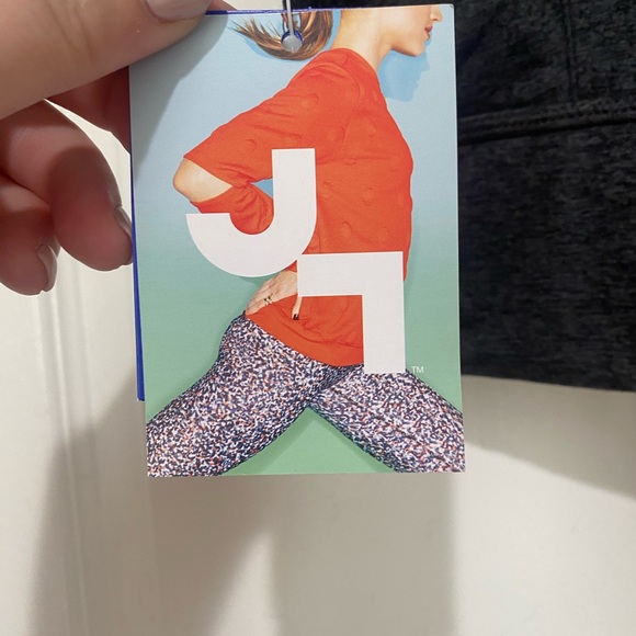 Target Charcoal Heather Crop Top - Picture 2 of 5